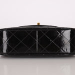 Chanel 1997 Mini Patent Quilted Chain Handle Bag 24K GP - FashioNica