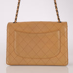 Chanel 1997 Nude Jumbo Stitch Single Flap Bag - FashioNica