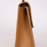 Chanel 1997 Nude Jumbo Stitch Single Flap Bag - FashioNica