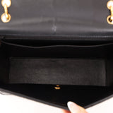 Chanel 1998 Caviar Turnlock Kelly Envelope Top Handle 24K GP - FashioNica