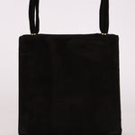 Chanel 1998 Multi Strap Microsuede Turn - Lock Flap Bag 24k GP - FashioNica