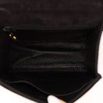 Chanel 1998 Multi Strap Microsuede Turn - Lock Flap Bag 24k GP - FashioNica