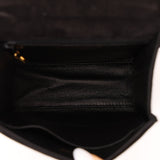 Chanel 1998 Multi Strap Microsuede Turn - Lock Flap Bag 24k GP - FashioNica