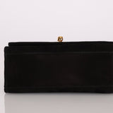 Chanel 1998 Multi Strap Microsuede Turn - Lock Flap Bag 24k GP - FashioNica
