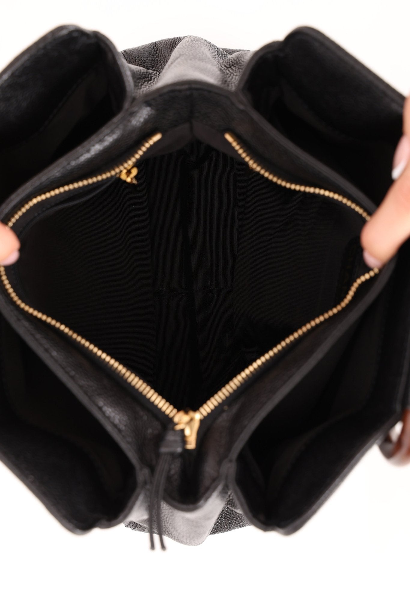 Chanel 1998 Resin Wood Caviar Timeless Tote 24k GP - FashioNica