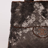 Chanel 1998 Sequin & Crystal Trompe L'oeil Tote - FashioNica