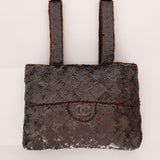 Chanel 1998 Sequin & Crystal Trompe L'oeil Tote - FashioNica