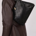 Chanel 1998 Turnlock Kelly Shoulder Bag 24K GP - FashioNica