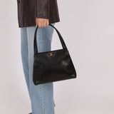 Chanel 1998 Turnlock Kelly Shoulder Bag 24K GP - FashioNica