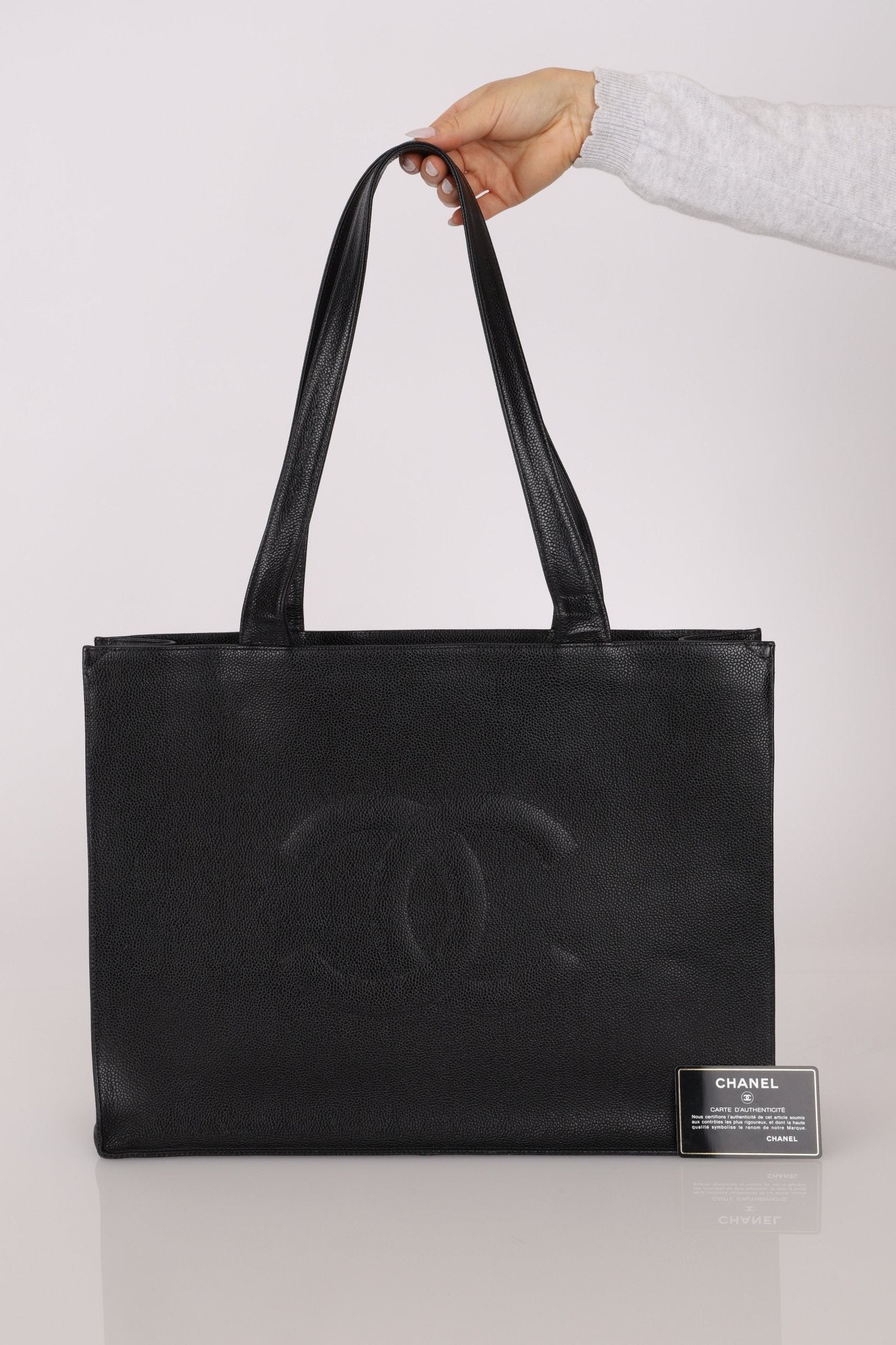 Chanel 1999 Caviar Timeless Tote - FashioNica