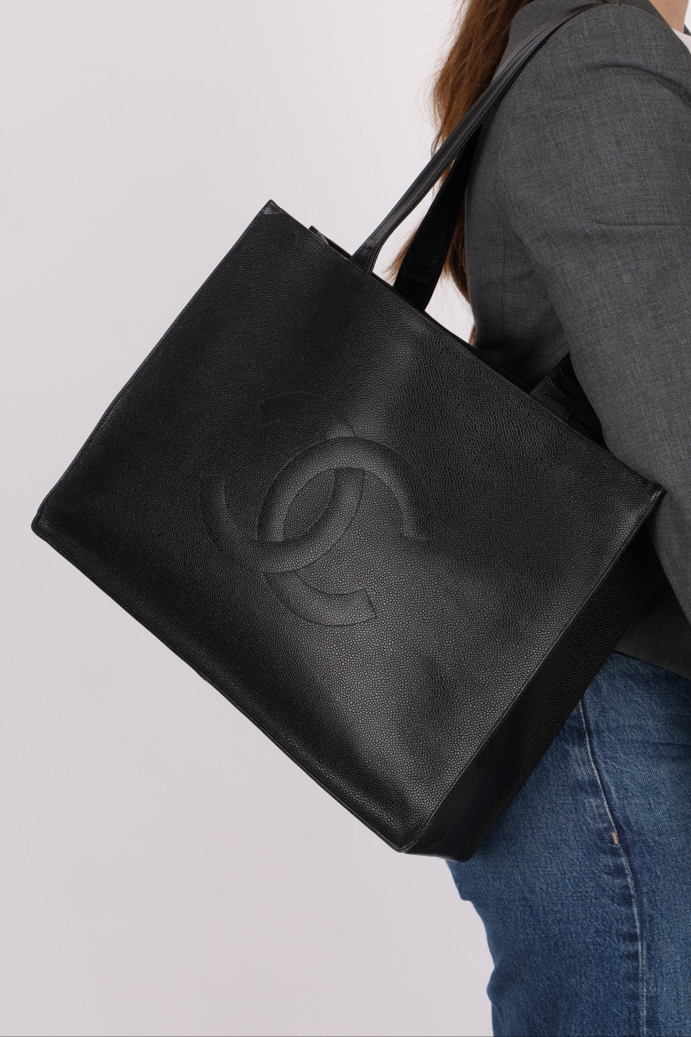 Chanel 1999 Caviar Timeless Tote - FashioNica