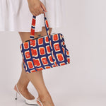 Chanel 2000 Canvas Kisslock Tote Bag - FashioNica