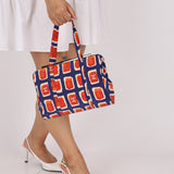 Chanel 2000 Canvas Kisslock Tote Bag - FashioNica