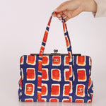 Chanel 2000 Canvas Kisslock Tote Bag - FashioNica