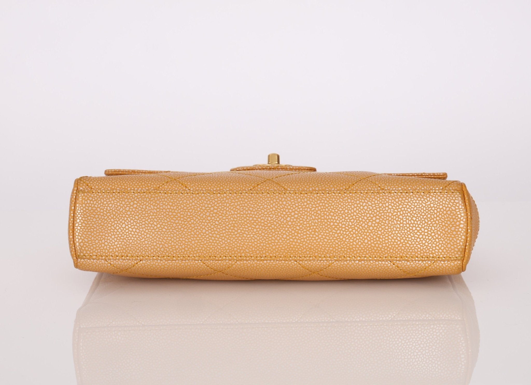 Chanel 2000 Caramel Caviar Single Flap - FashioNica