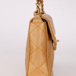 Chanel 2000 Caramel Caviar Single Flap - FashioNica