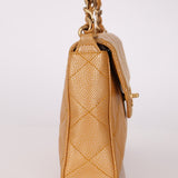 Chanel 2000 Caramel Caviar Single Flap - FashioNica