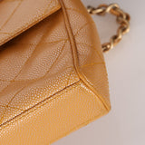 Chanel 2000 Caramel Caviar Single Flap - FashioNica