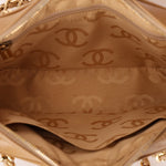 Chanel 2000 Caviar Chevron Zip Camera Bag Tote - FashioNica