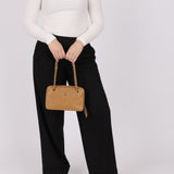 Chanel 2000 Caviar Chevron Zip Camera Bag Tote - FashioNica