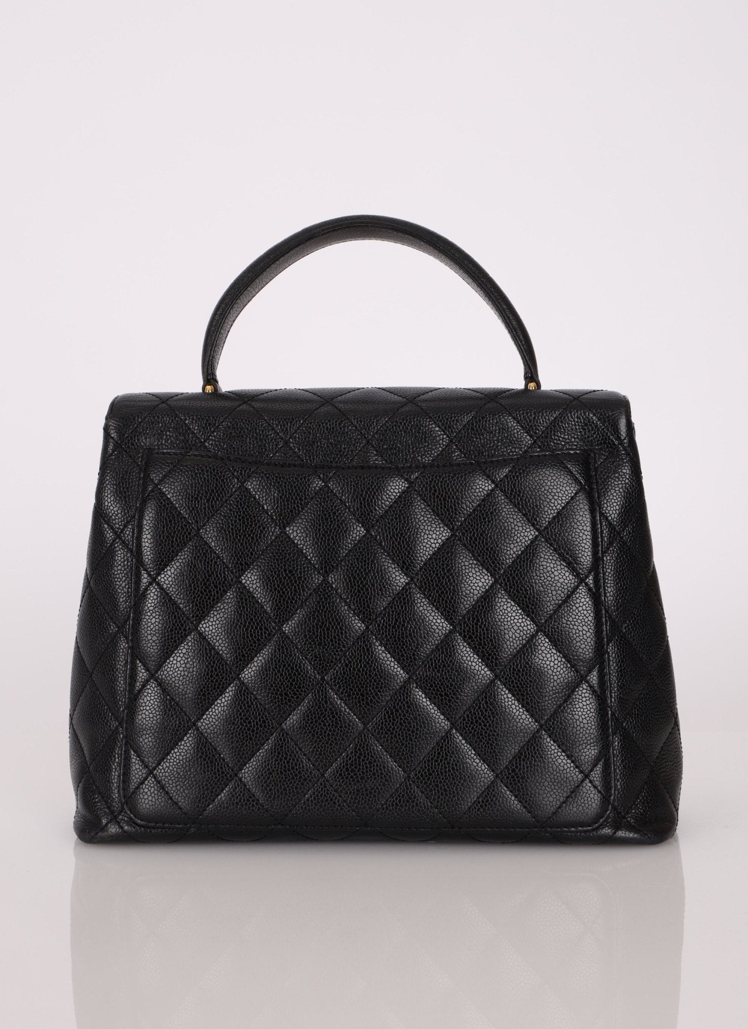 Chanel 2000 Caviar Kelly Top Handle - FashioNica