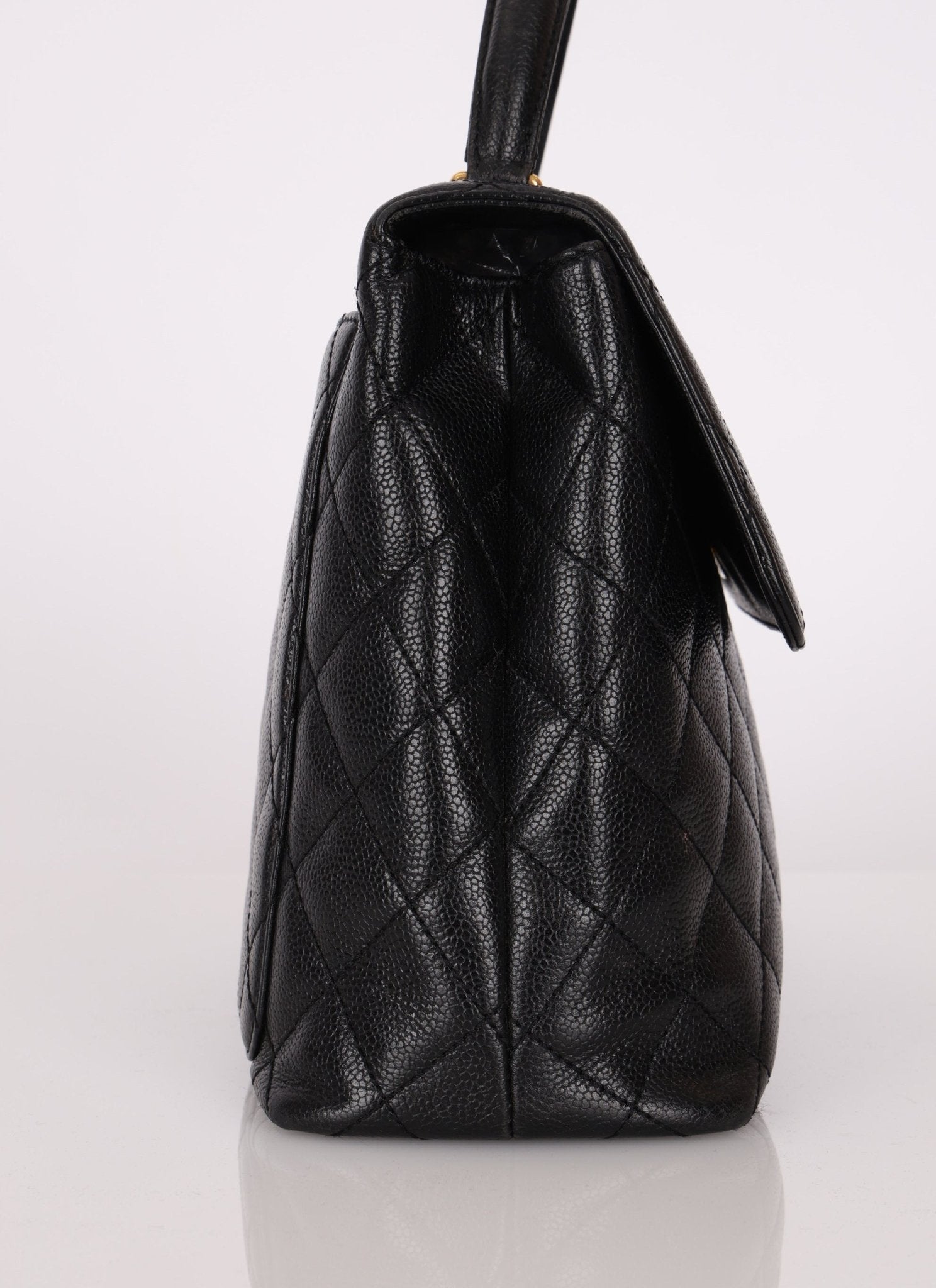 Chanel 2000 Caviar Kelly Top Handle - FashioNica