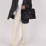 Chanel 2000 Caviar Kelly Top Handle - FashioNica