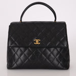 Chanel 2000 Caviar Kelly Top Handle - FashioNica