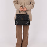 Chanel 2000 Caviar Kelly Top Handle - FashioNica