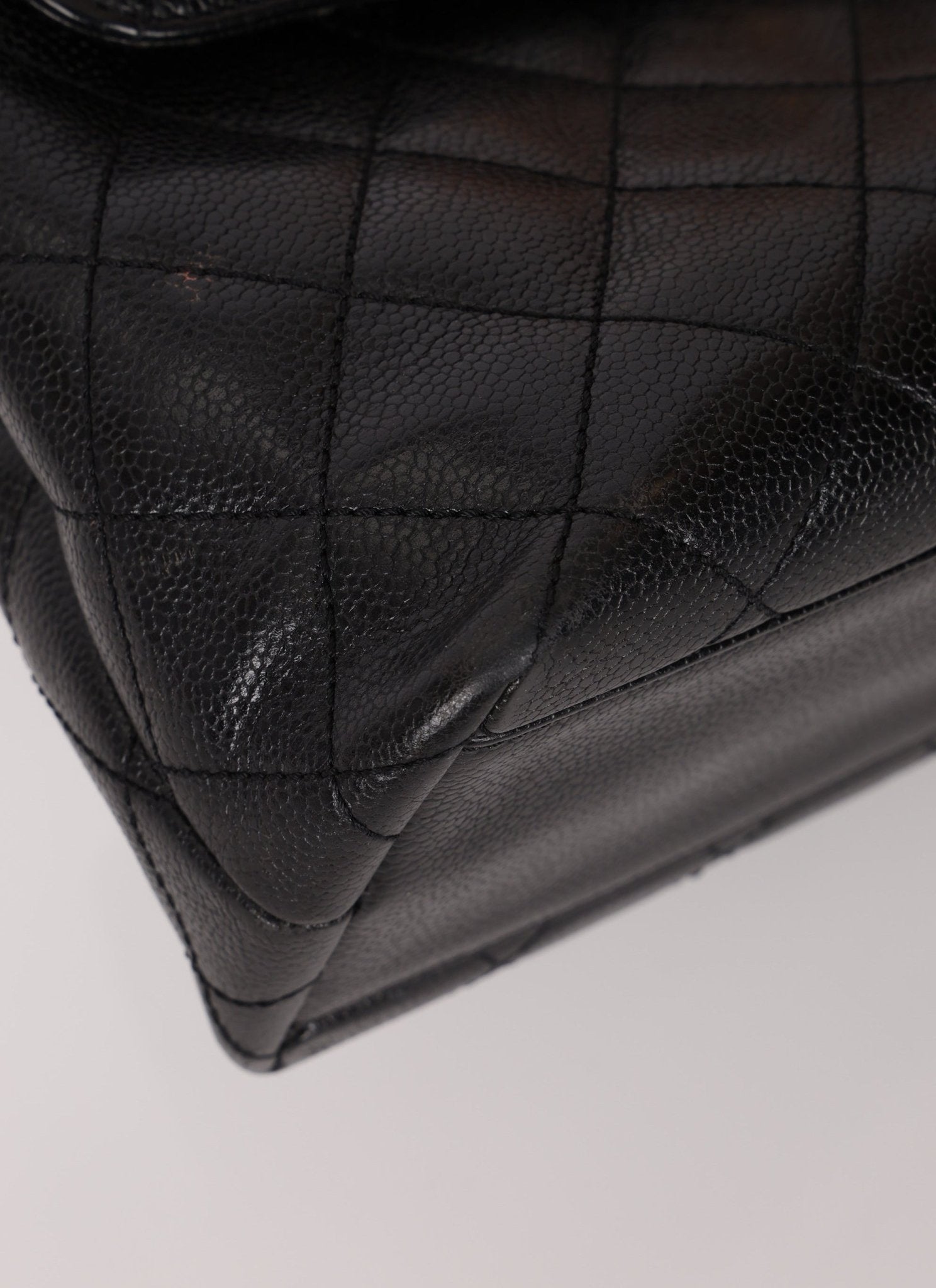 Chanel 2000 Caviar Kelly Top Handle - FashioNica