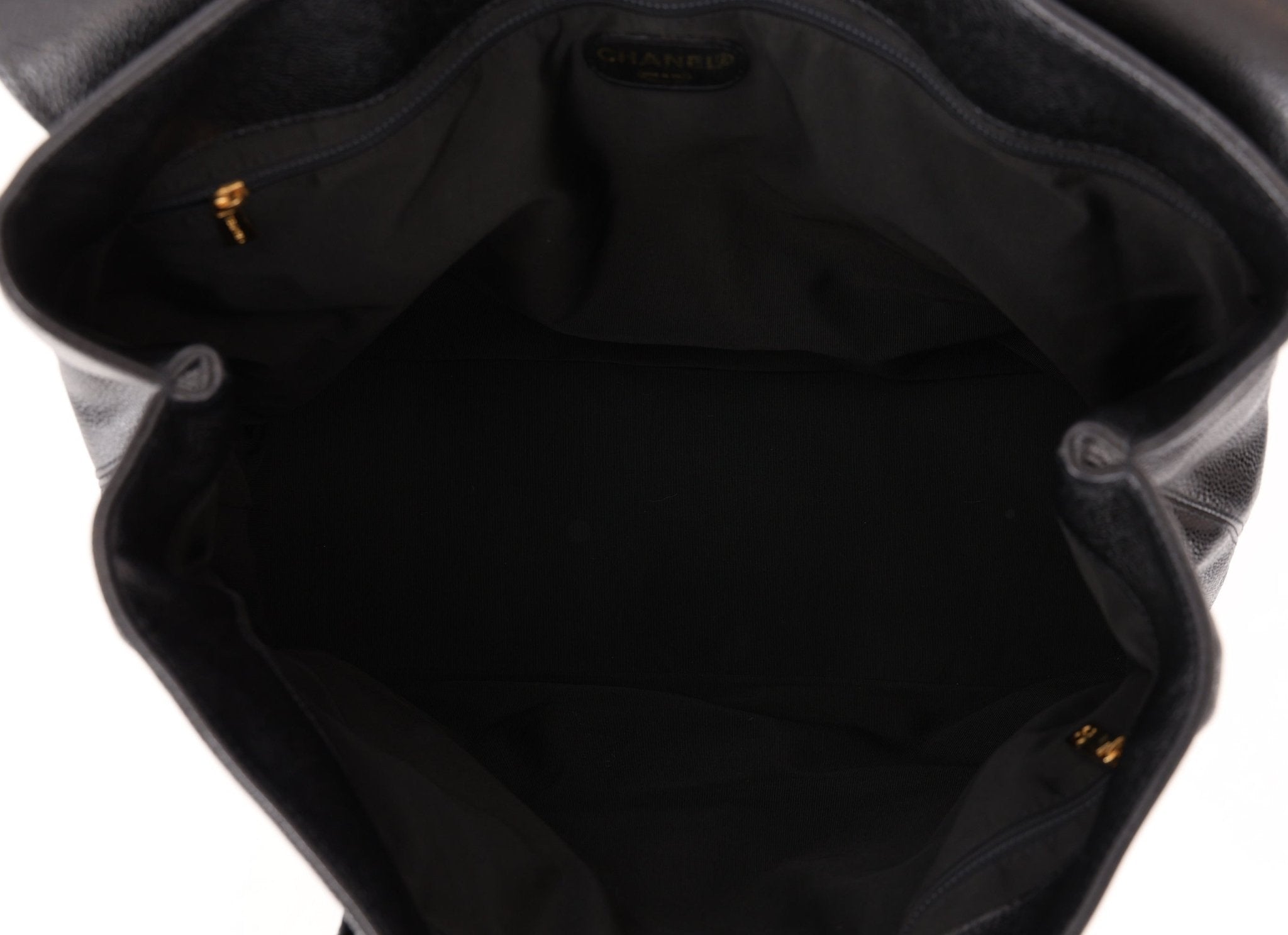 Chanel 2000 Caviar Large Turnlock Tote - FashioNica