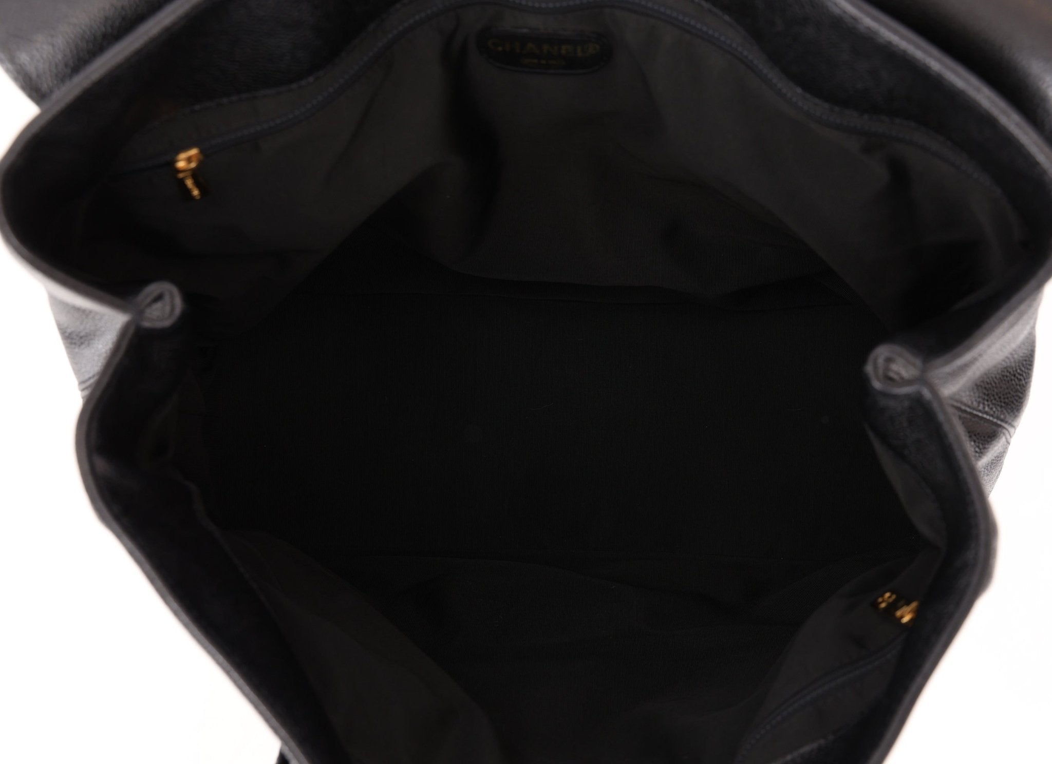 Chanel 2000 Caviar Large Turnlock Tote - FashioNica