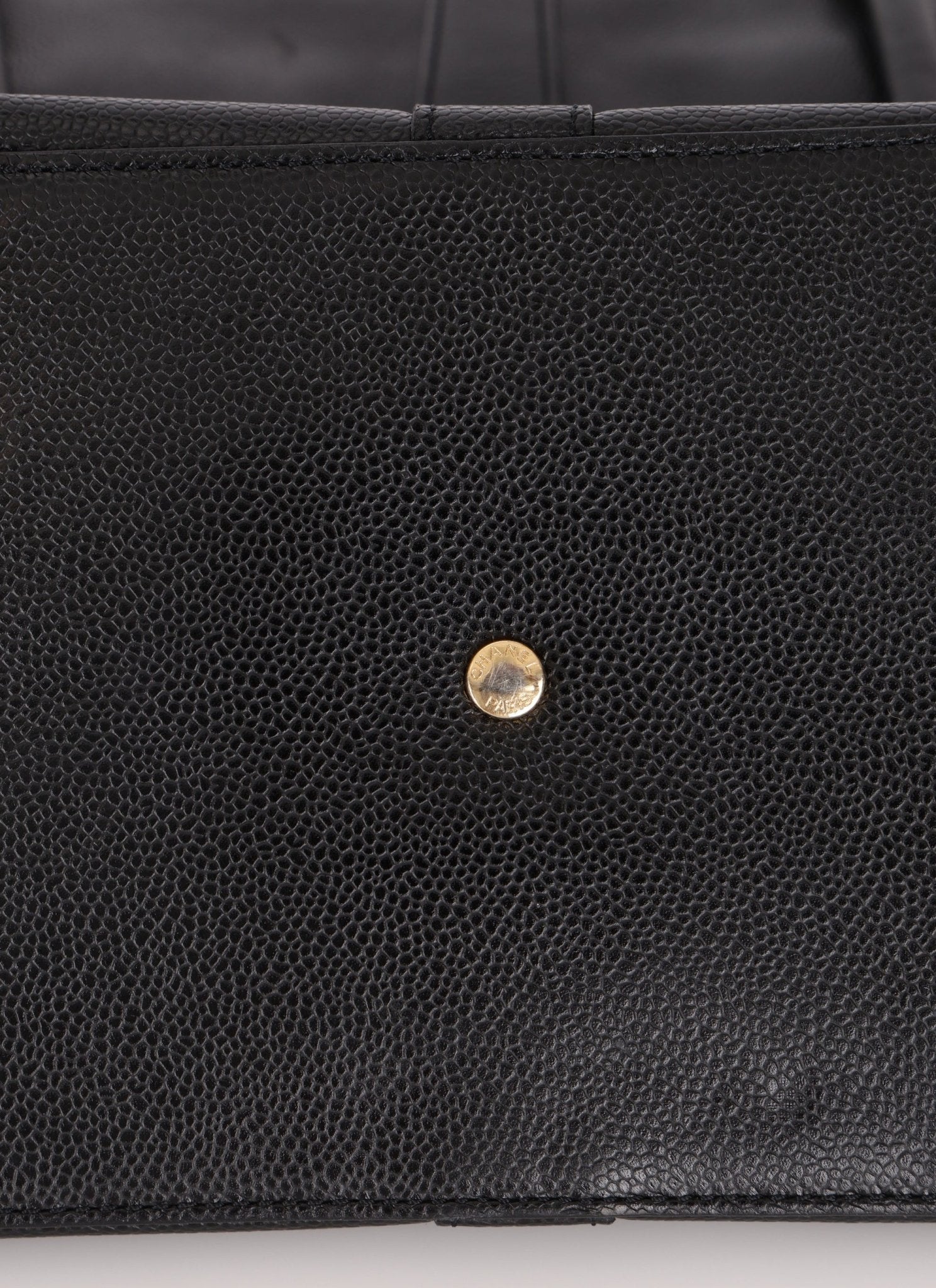 Chanel 2000 Caviar Large Turnlock Tote - FashioNica