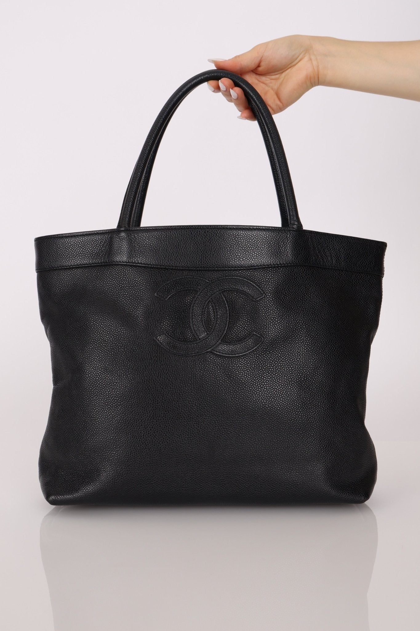 Chanel 2000 Caviar Timeless Tote - FashioNica