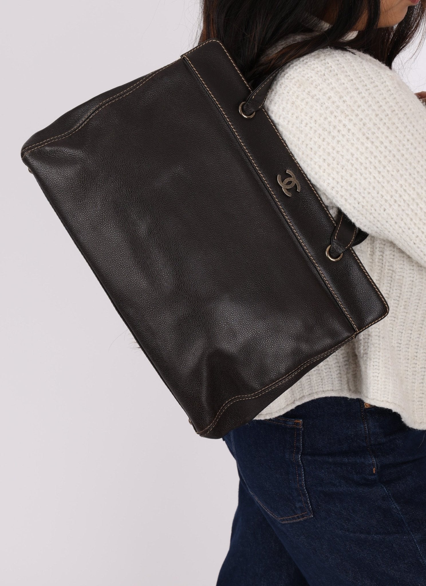 Chanel 2000 Caviar Tote Bag - FashioNica