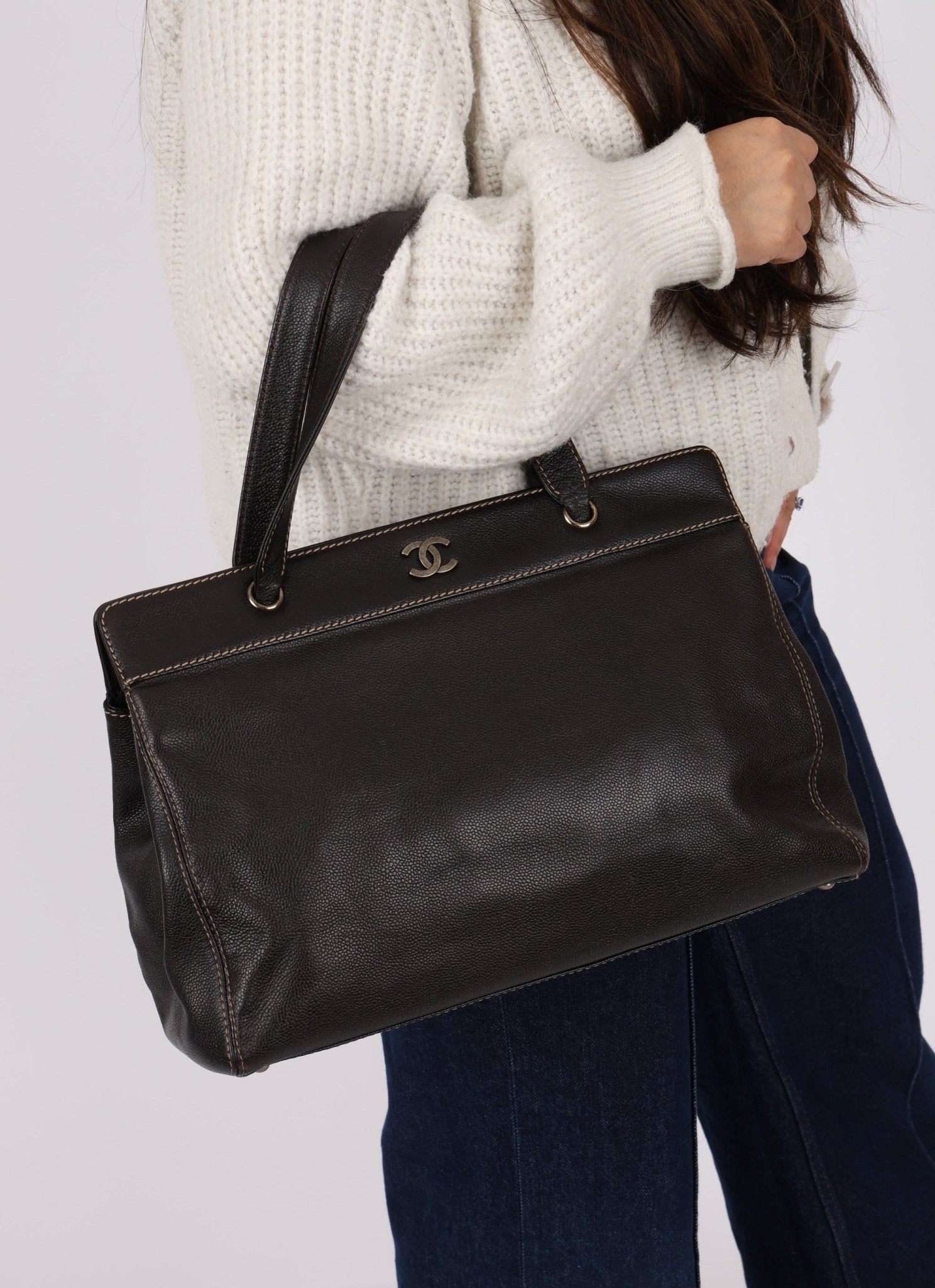 Chanel 2000 Caviar Tote Bag - FashioNica