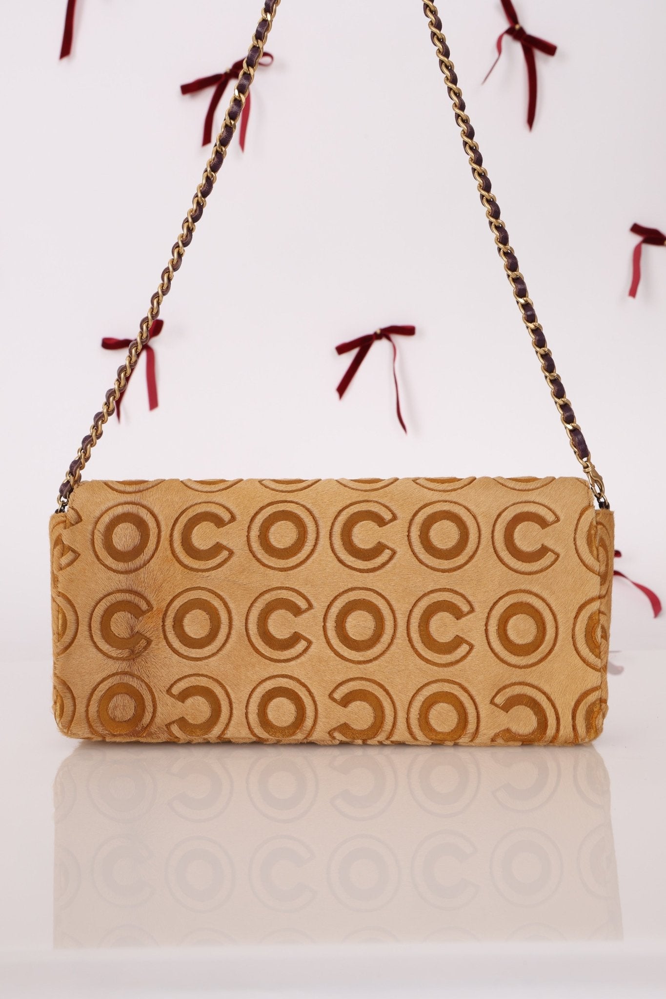 Chanel 2000 Coco Pony Hair East West Flap - FashioNica