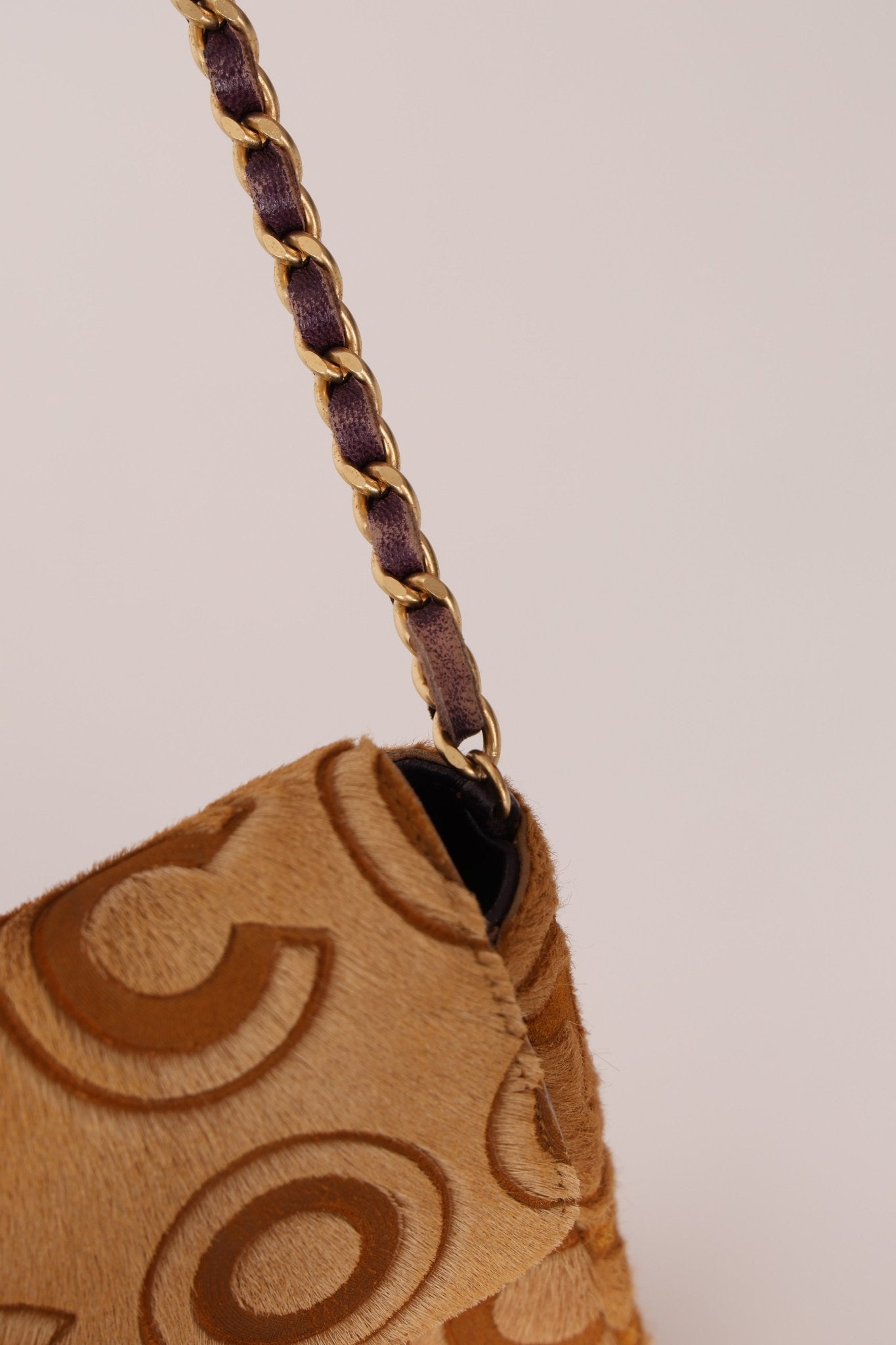 Chanel 2000 Coco Pony Hair East West Flap - FashioNica