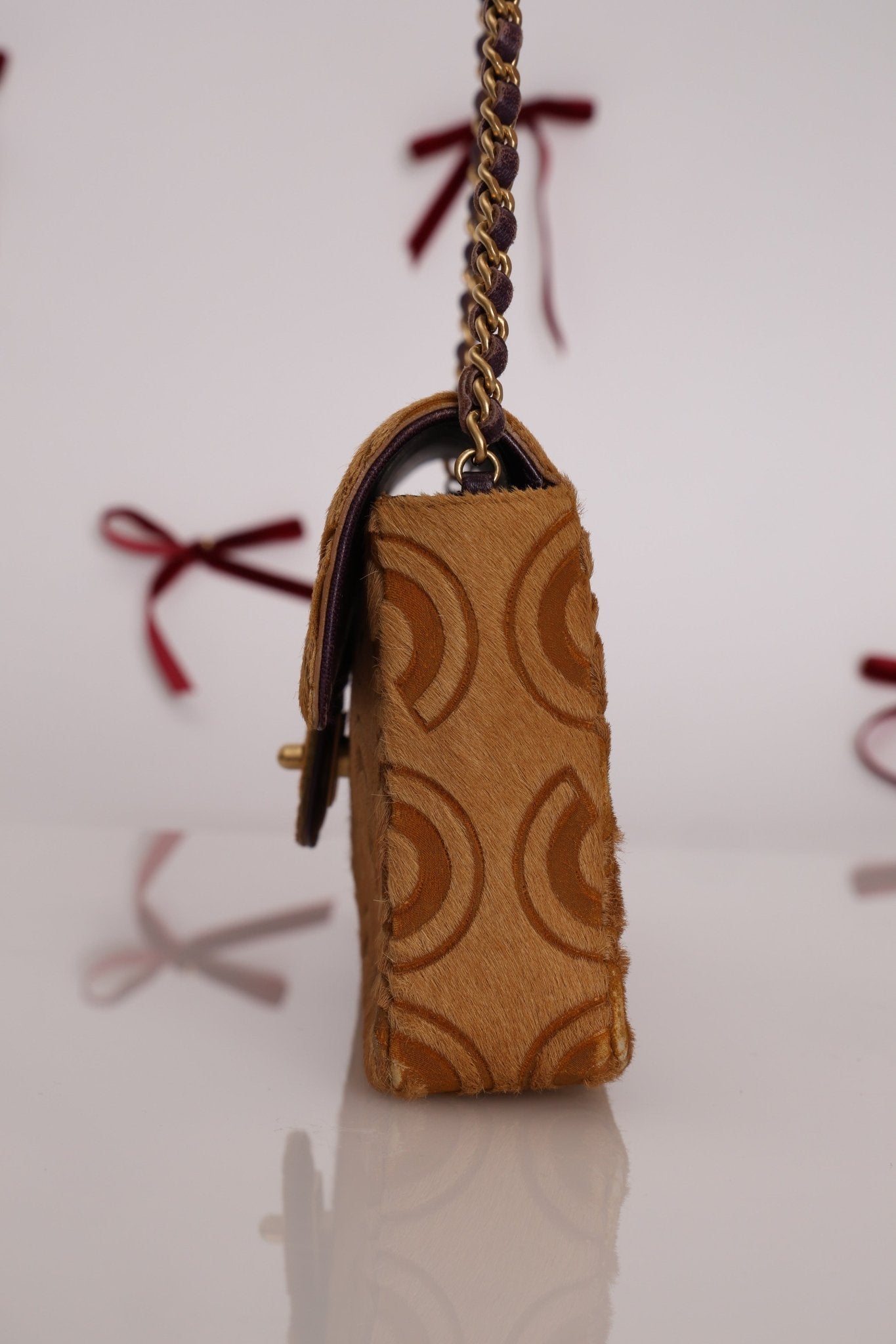 Chanel 2000 Coco Pony Hair East West Flap - FashioNica