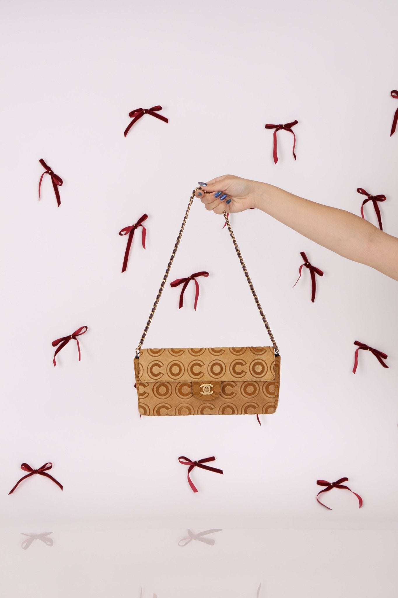 Chanel 2000 Coco Pony Hair East West Flap - FashioNica