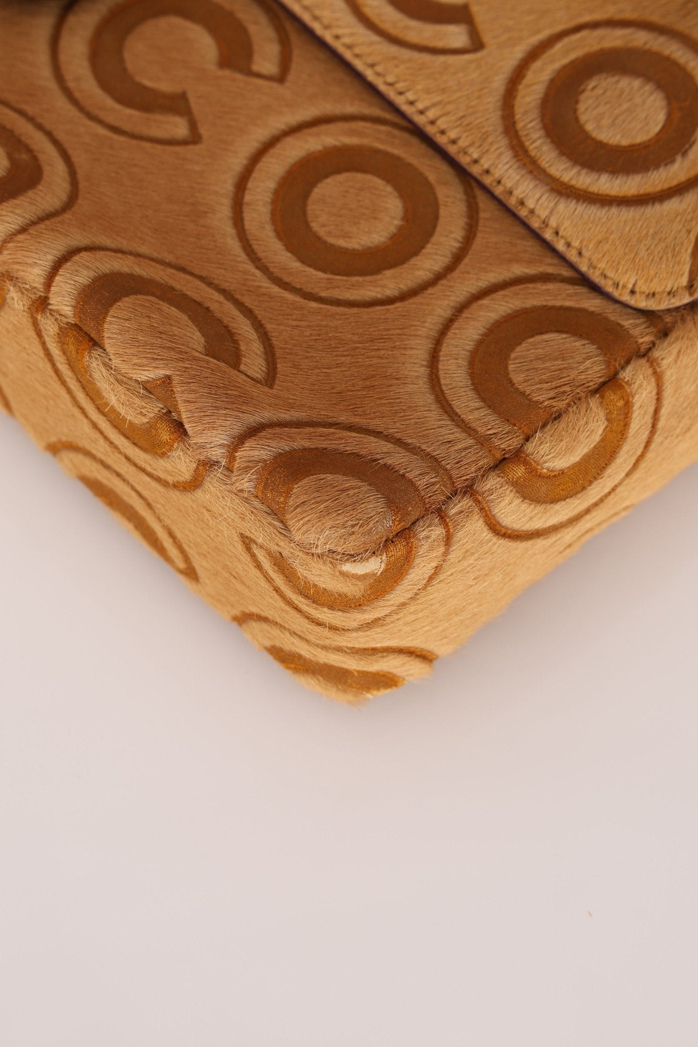 Chanel 2000 Coco Pony Hair East West Flap - FashioNica