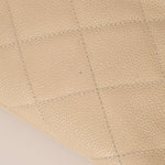 Chanel 2000 Cream Caviar Wood Acrylic Tote - FashioNica