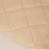 Chanel 2000 Cream Caviar Wood Acrylic Tote - FashioNica