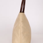 Chanel 2000 Cream Caviar Wood Acrylic Tote - FashioNica