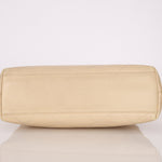 Chanel 2000 Cream Caviar Wood Acrylic Tote - FashioNica