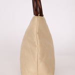 Chanel 2000 Cream Caviar Wood Acrylic Tote - FashioNica