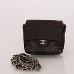 Chanel 2000 Lambskin Chocolate Bar Micro Crossbody - FashioNica