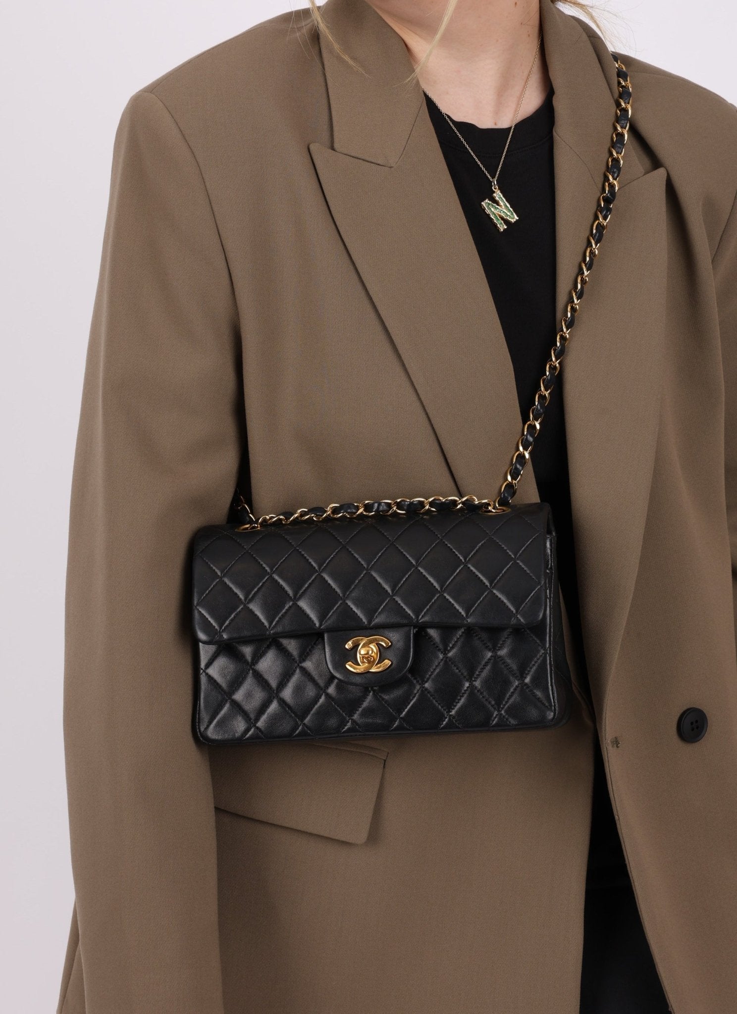 Chanel 2000 Lambskin Small Double Flap - FashioNica