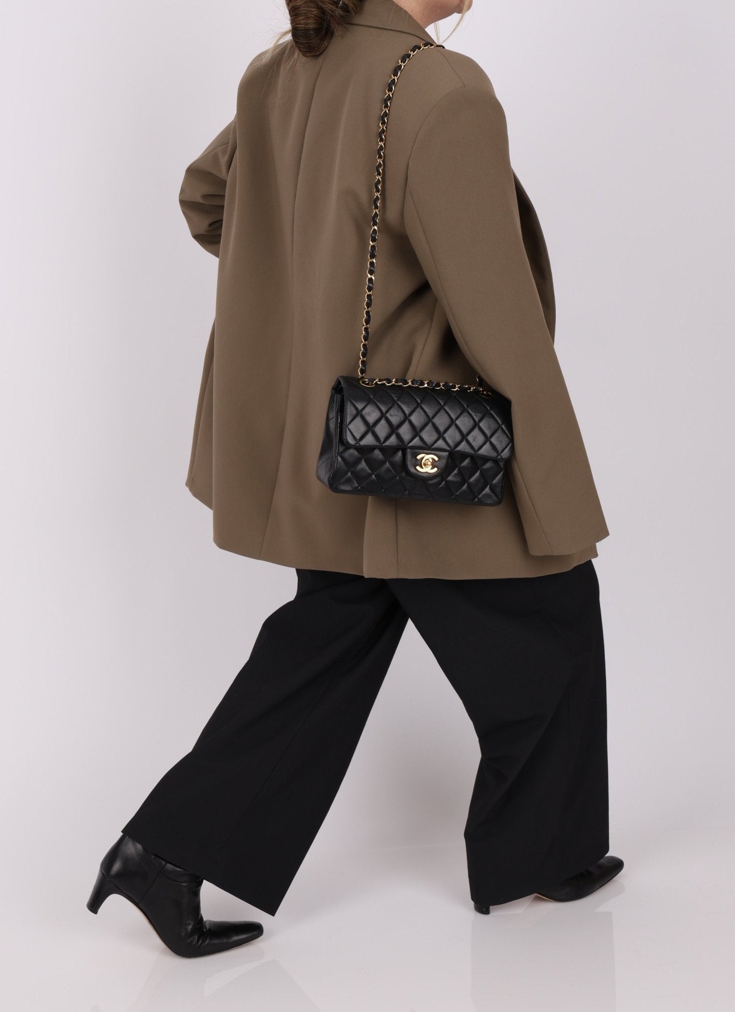 Chanel 2000 Lambskin Small Double Flap - FashioNica