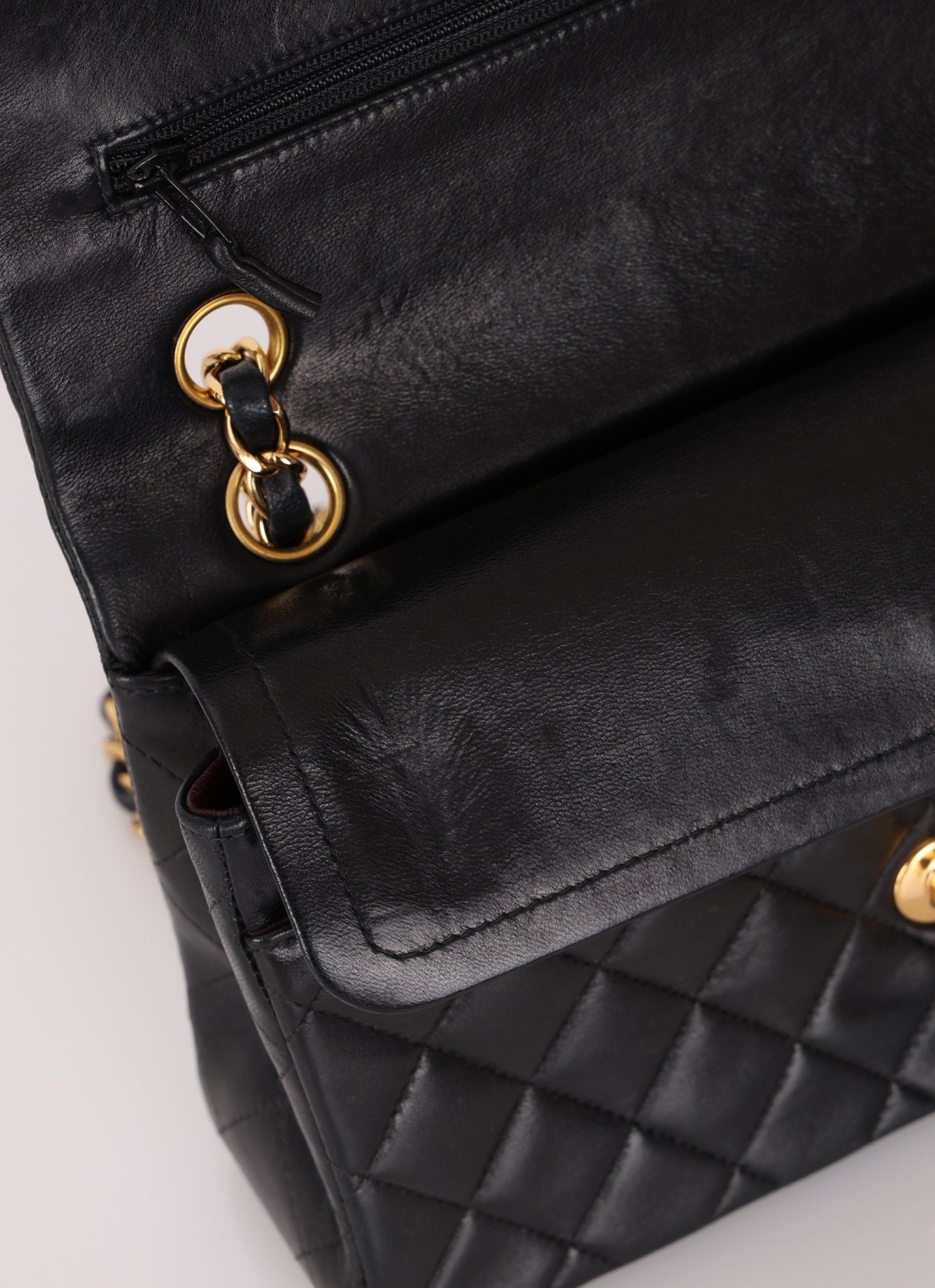 Chanel 2000 Lambskin Small Double Flap - FashioNica